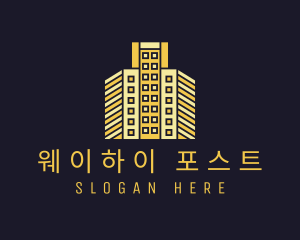 Urban Condominium Building logo design