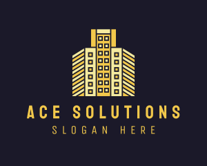 Urban Condominium Building logo design