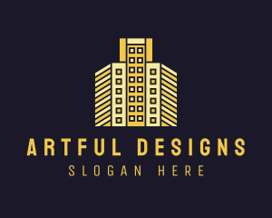 Urban Condominium Building logo design