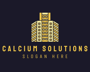 Urban Condominium Building logo design