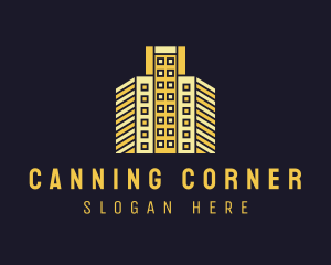 Urban Condominium Building logo design