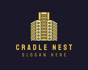 Urban Condominium Building logo design