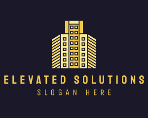 Urban Condominium Building logo design