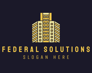 Urban Condominium Building logo design