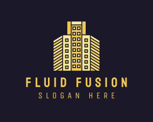 Urban Condominium Building logo design