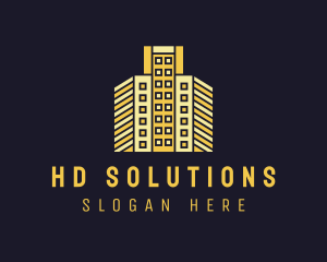 Urban Condominium Building logo design