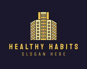 Urban Condominium Building logo design