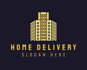 Urban Condominium Building logo design