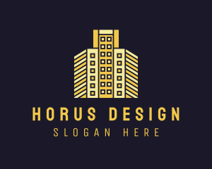 Urban Condominium Building logo design