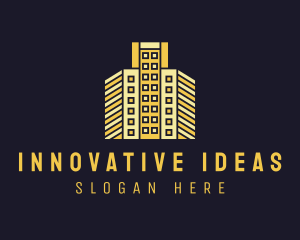 Urban Condominium Building logo design