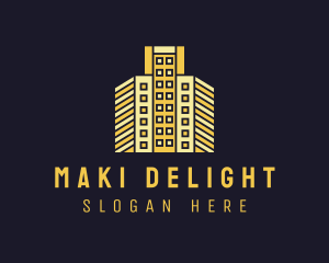 Urban Condominium Building logo design