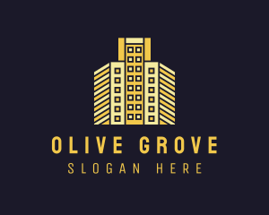 Urban Condominium Building logo design