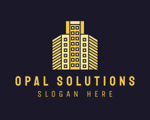 Urban Condominium Building logo design