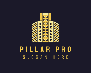 Urban Condominium Building logo design