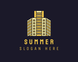 Urban Condominium Building logo design