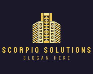 Urban Condominium Building logo design