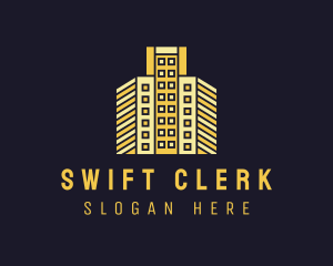 Urban Condominium Building logo design