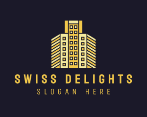 Urban Condominium Building logo design