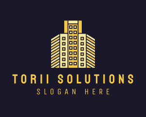 Urban Condominium Building logo design