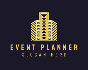 Skyscraper - Urban Condominium Building logo design