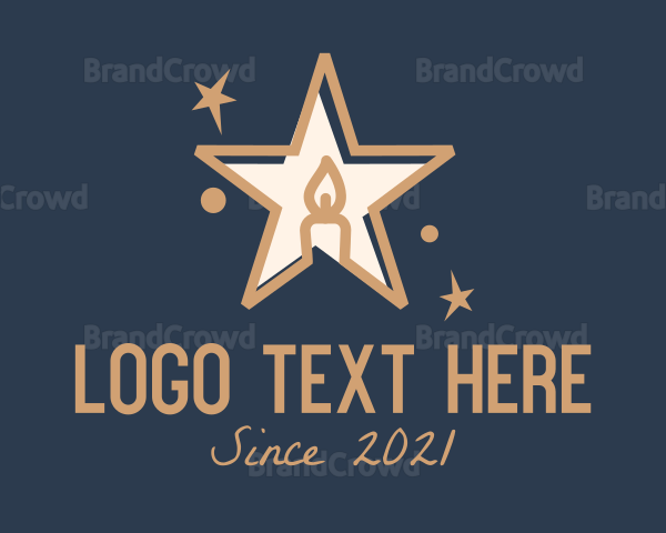 Star Candle Light Logo