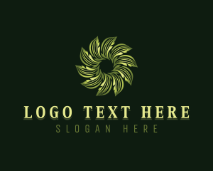 Botanical Gardening Wellness Logo