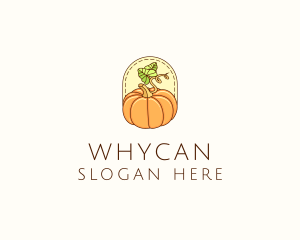Pumpkin Vegetable Harvest Logo