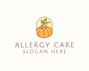 Pumpkin Vegetable Harvest logo design