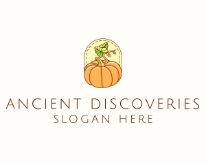 Pumpkin Vegetable Harvest logo design