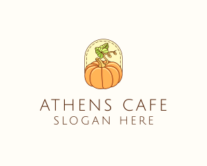 Pumpkin Vegetable Harvest logo design