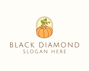 Pumpkin Vegetable Harvest logo design