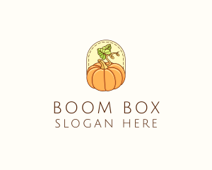 Pumpkin Vegetable Harvest logo design