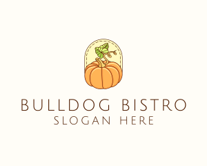 Pumpkin Vegetable Harvest logo design