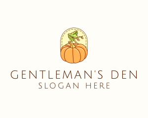 Pumpkin Vegetable Harvest logo design