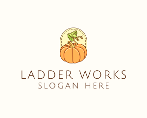 Pumpkin Vegetable Harvest logo design