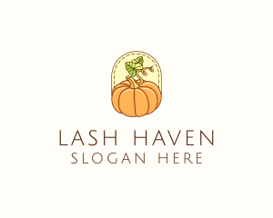 Pumpkin Vegetable Harvest logo design