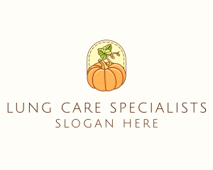 Pumpkin Vegetable Harvest logo design