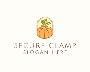 Pumpkin Vegetable Harvest logo design