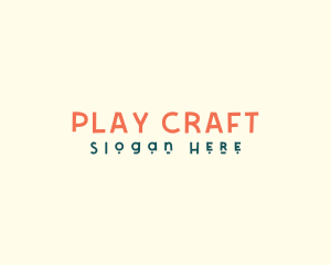 Cute Playful Wordmark logo design