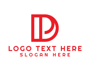 Letter Pd - Generic Minimalist Company logo design