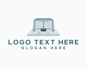 Hockey - Hockey Goal Net logo design