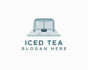 Hockey Goal Net logo design