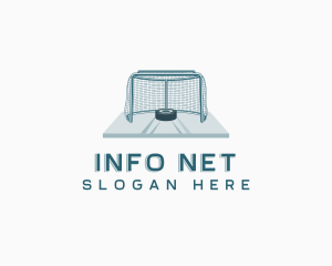 Hockey Goal Net logo design