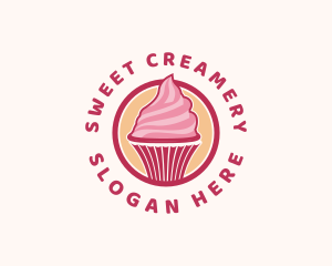 Sweet Cupcake Baking logo design