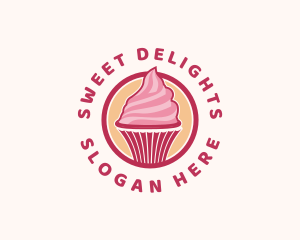 Sweet Cupcake Baking logo design