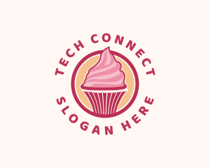 Cake - Sweet Cupcake Baking logo design