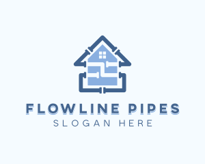 Plumber Pipe Maintenance logo design