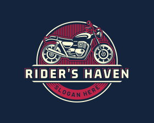 Auto Motorbike Rider logo design