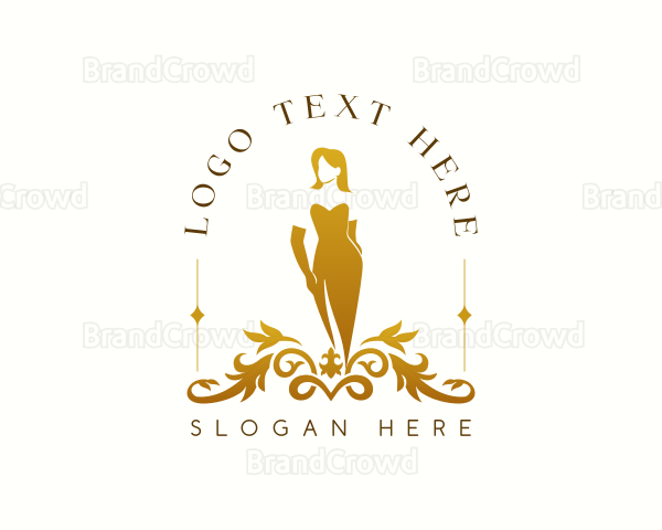 Luxury Fashion Gown Logo