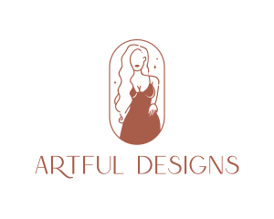 Beautiful Fashionwear Designer  logo design